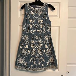 Alice and Olivia Denim dress